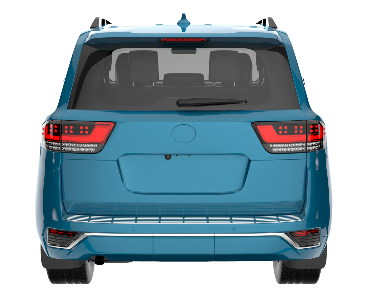 realistisk sUV isolerat på transparent bakgrund. 3d tolkning - illustration png