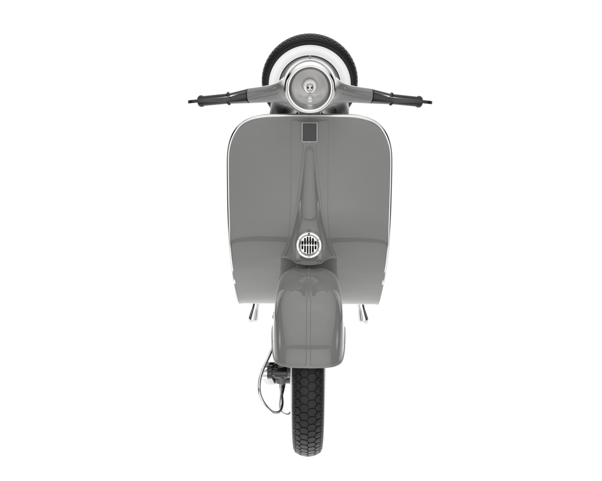 Motorcycle isolated on transparent background. 3d rendering - illustration png