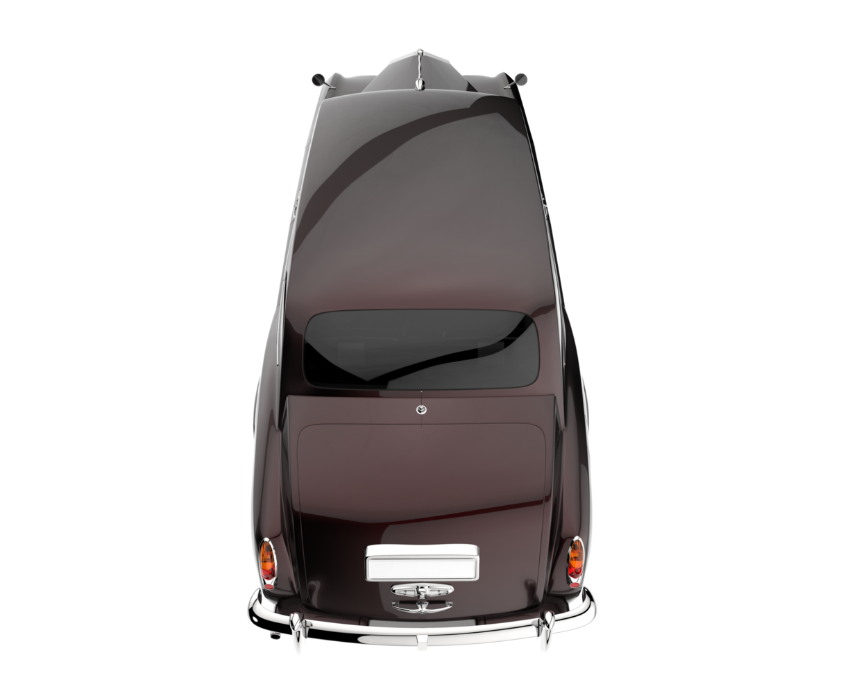 Modern car isolated on transparent background. 3d rendering - illustration png
