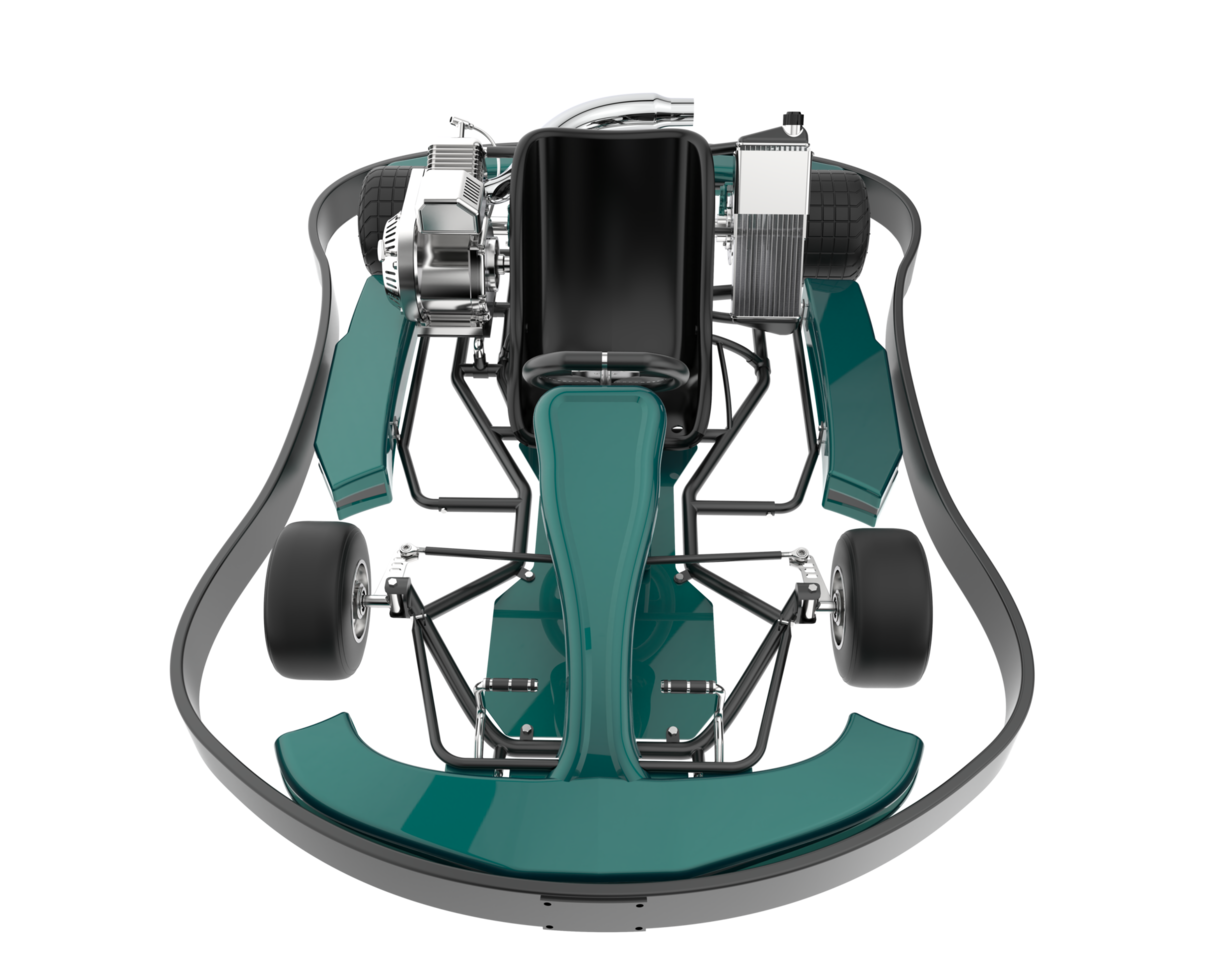 Modern car isolated on transparent background. 3d rendering - illustration png