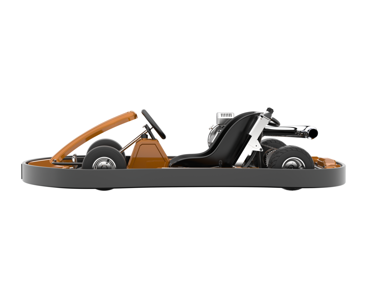 Modern car isolated on transparent background. 3d rendering - illustration png