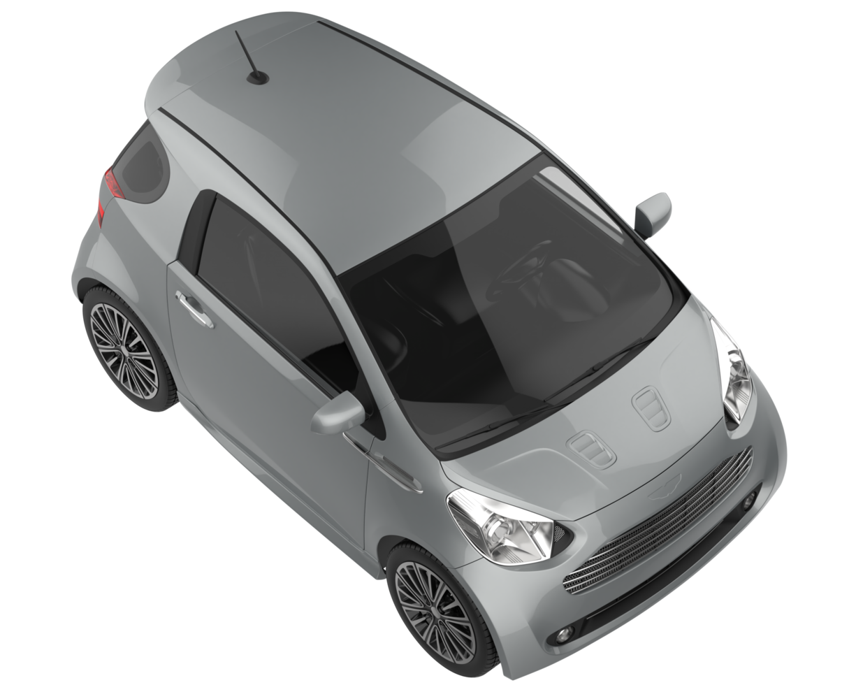 voiture moderne isolée sur fond transparent. rendu 3d - illustration png