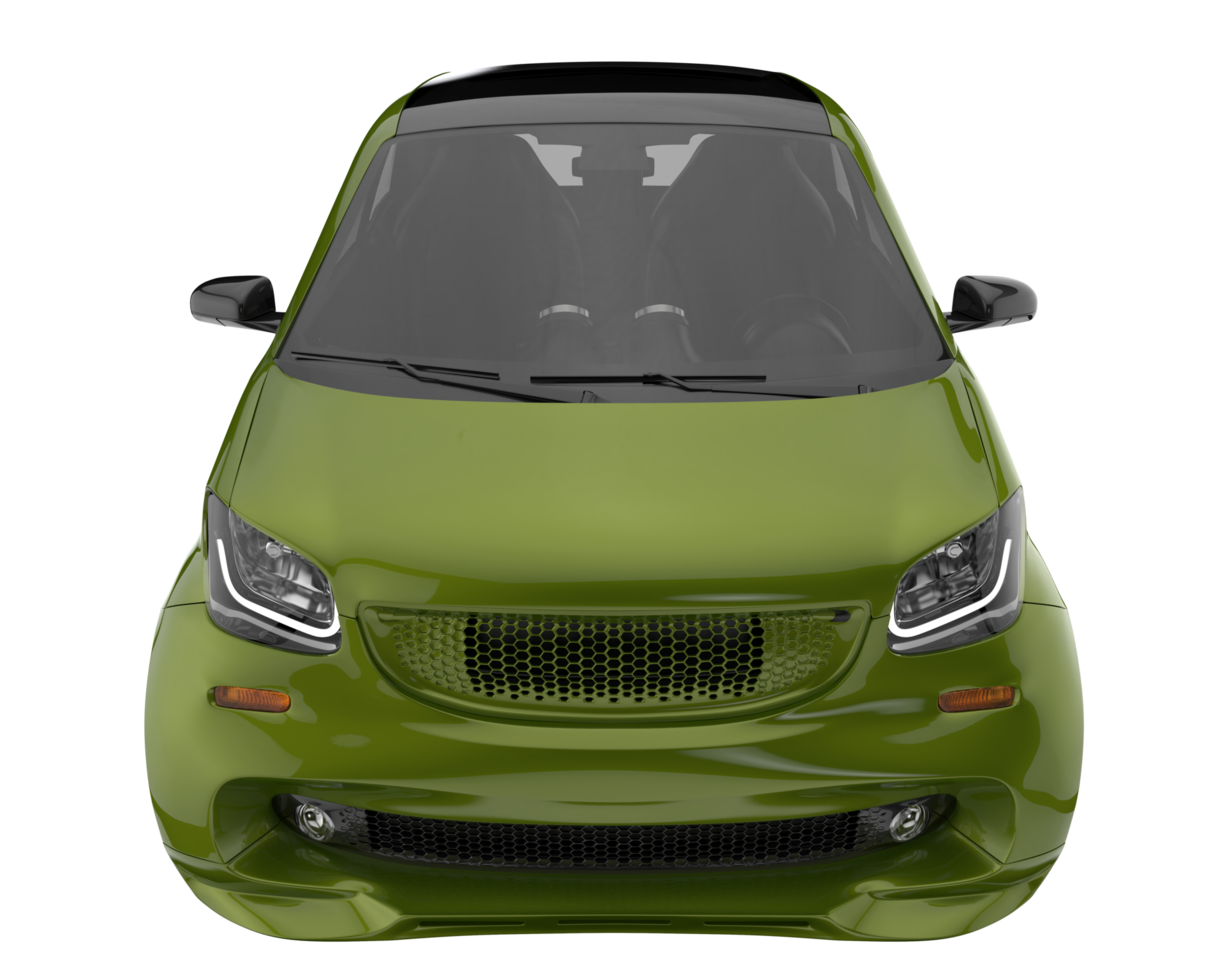 Modern car isolated on transparent background. 3d rendering - illustration png