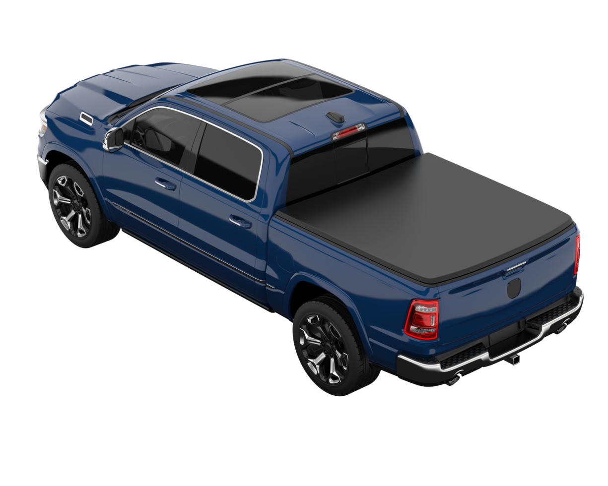 Pickup truck isolated on transparent background. 3d rendering - illustration png