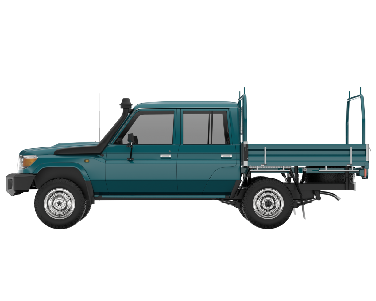 Race car isolated on transparent background. 3d rendering - illustration png