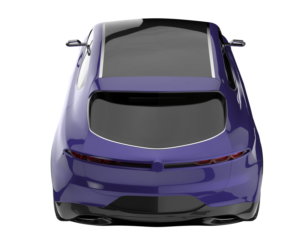 Realistic SUV isolated on transparent background. 3d rendering - illustration png