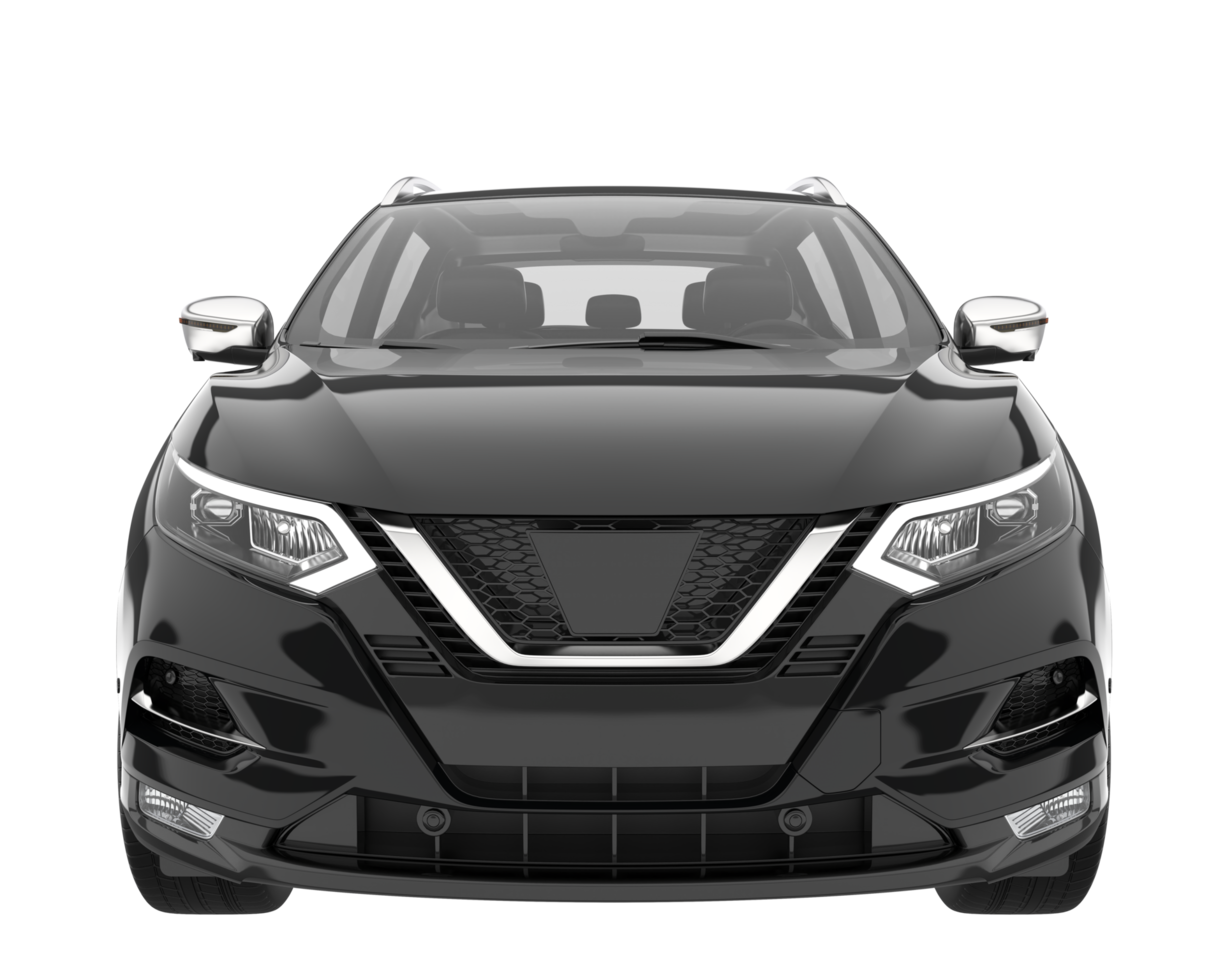 Realistic SUV isolated on transparent background. 3d rendering - illustration png