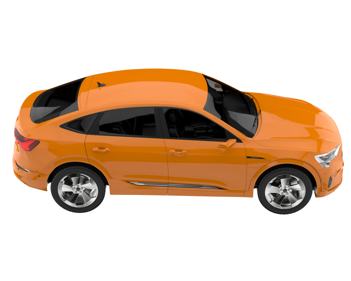 Realistic SUV isolated on transparent background. 3d rendering - illustration png