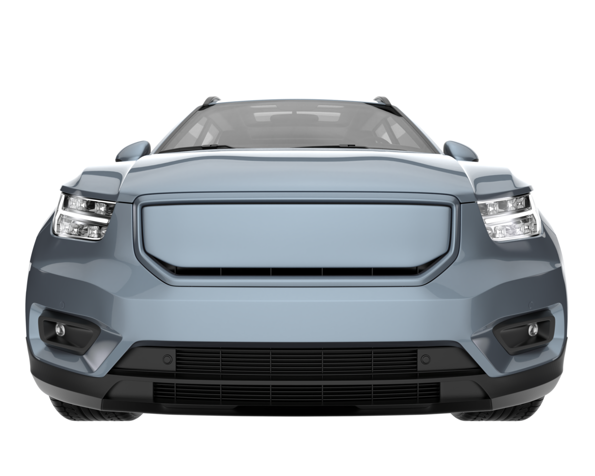 Realistic SUV isolated on transparent background. 3d rendering - illustration png