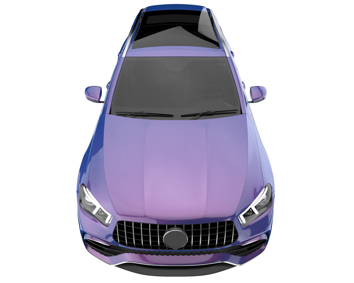 Realistic SUV isolated on transparent background. 3d rendering - illustration png
