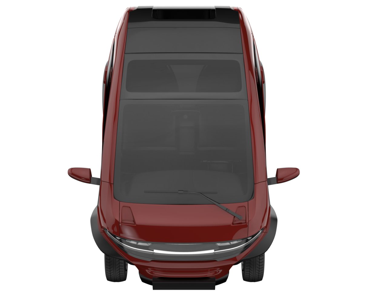 Modern car isolated on transparent background. 3d rendering - illustration png