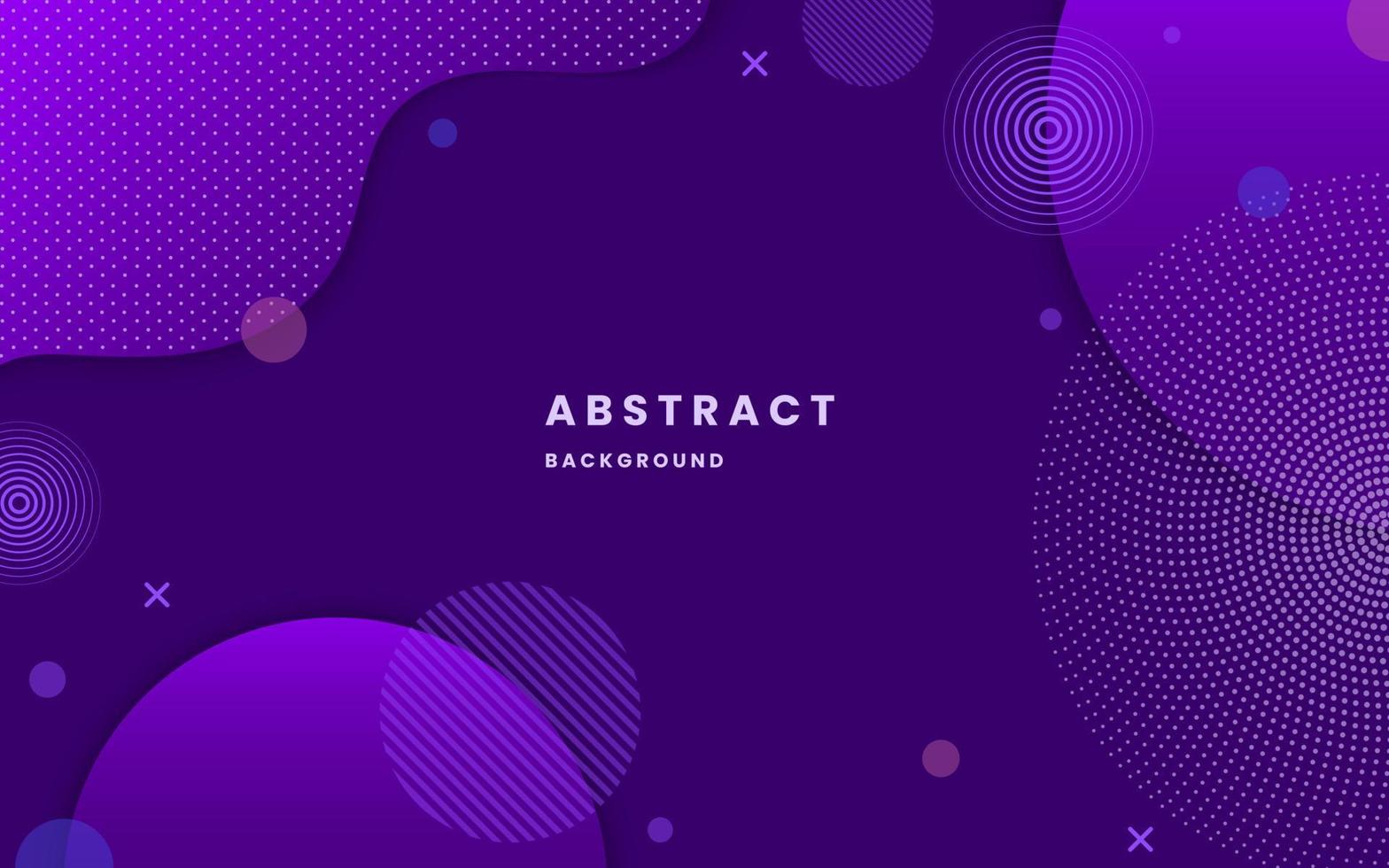 fondo morado y negro abstracto. composición abstracta de formas dinámicas líquidas. fondo de diseño elegante moderno púrpura degradado abstracto. ilustración vectorial 10 eps. vector