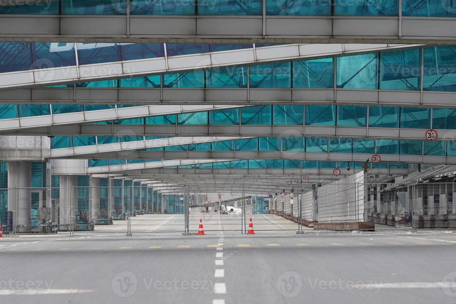 Gates in Ataturk Airport in Istanbul, Turkiye photo