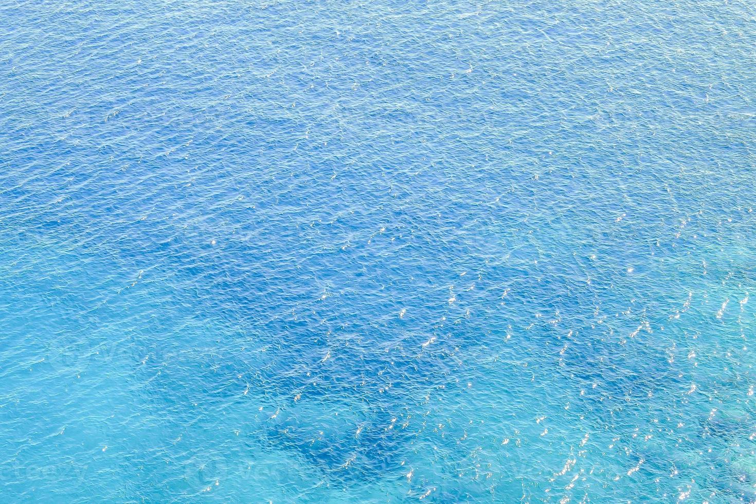 Calm blue sea photo