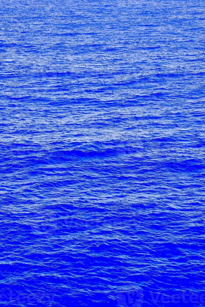 Calm blue sea photo
