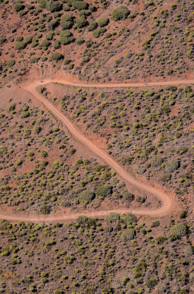 Scenic road view photo