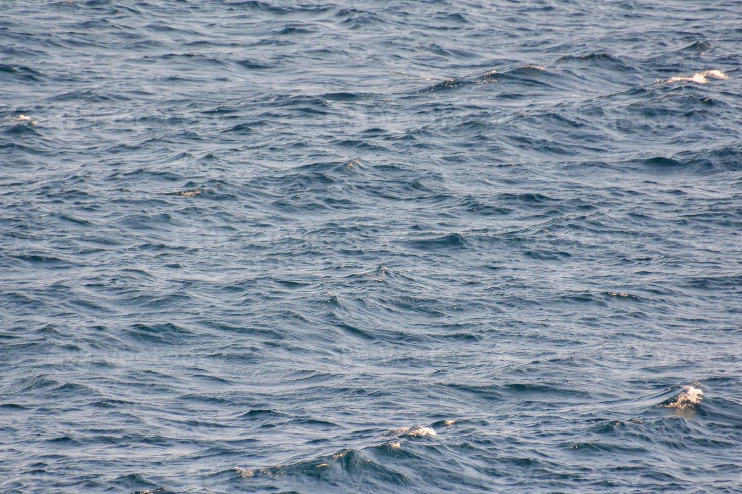 Calm blue sea photo