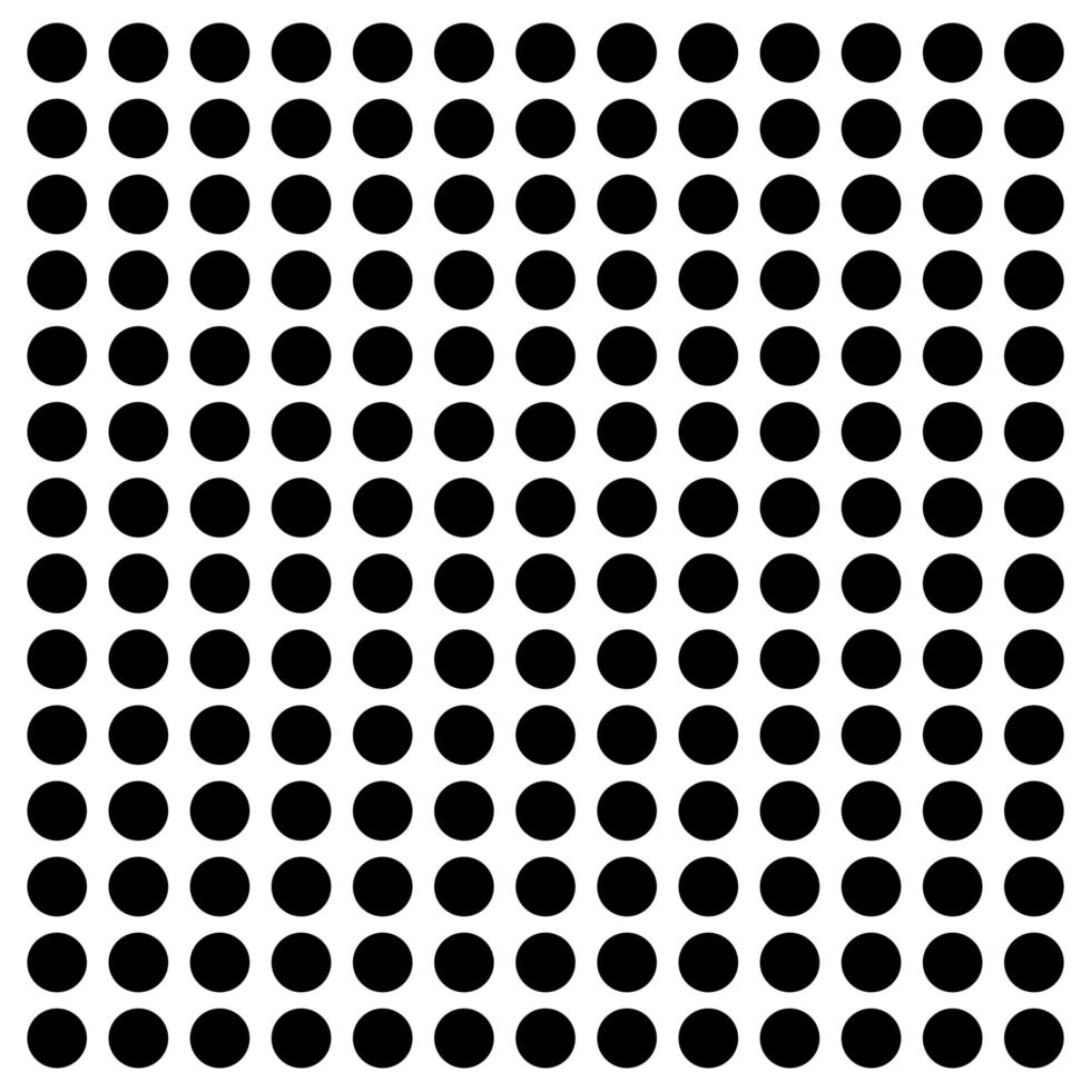 Black Dots on white background. photo