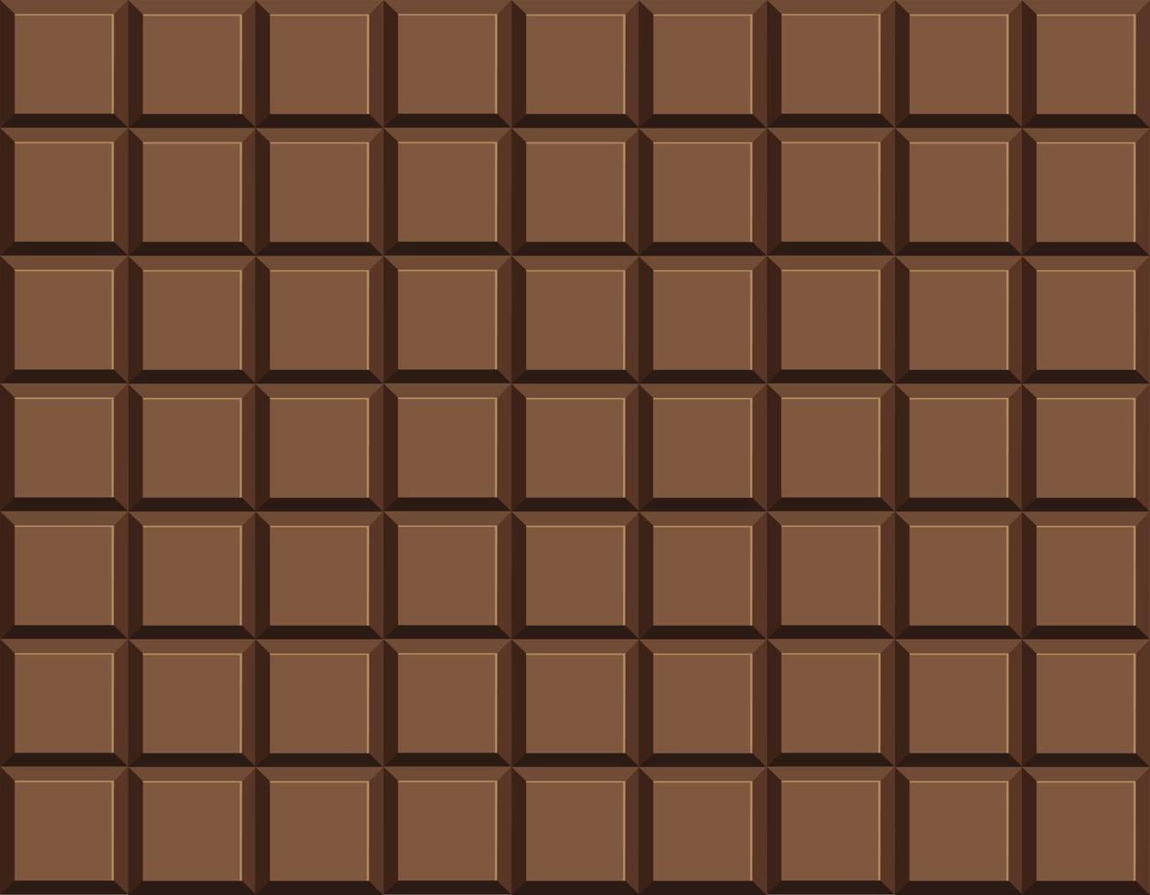 Chocolate bar seamless pattern background vector
