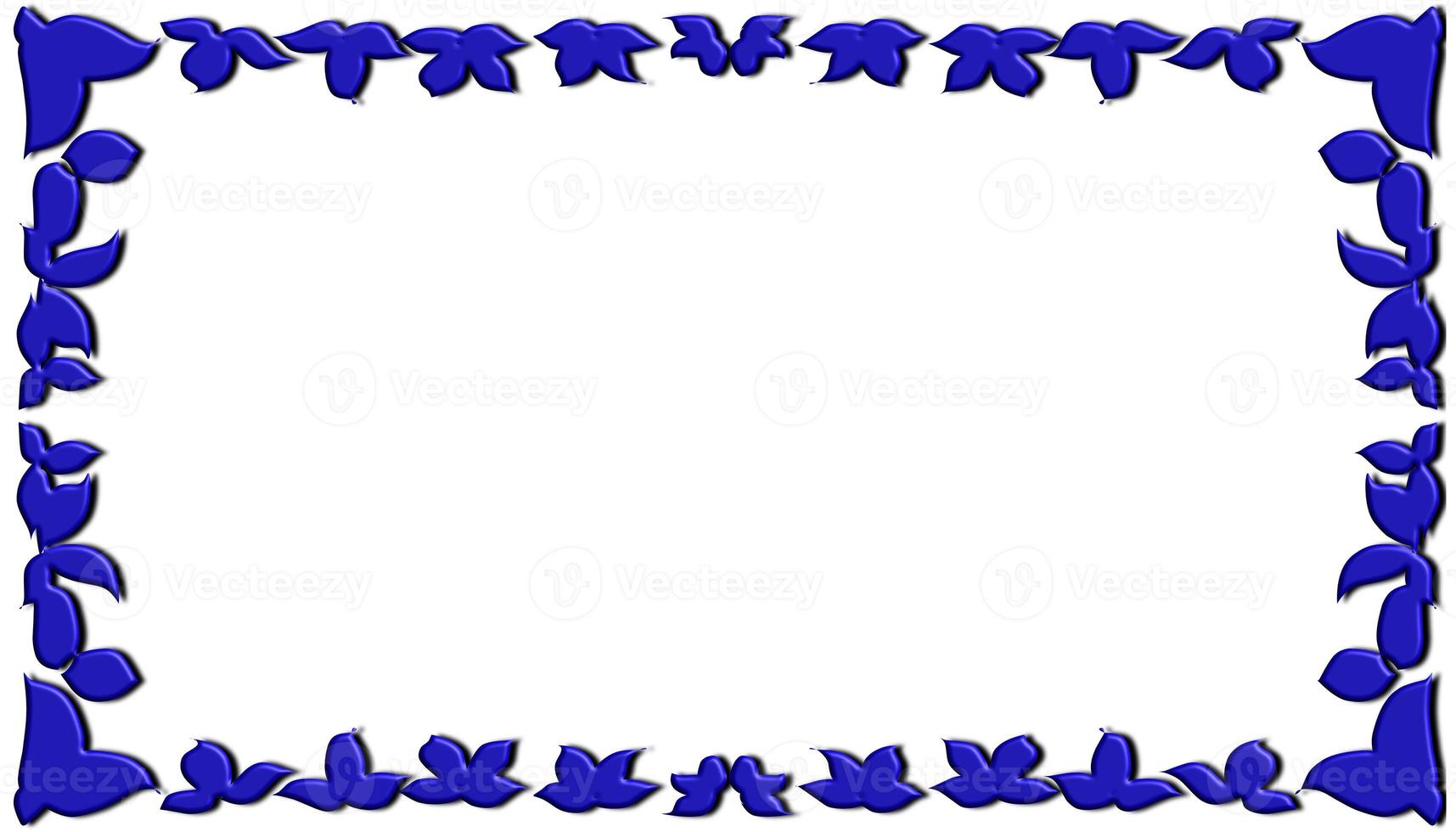 Abstract background with a blue pattern frame. Perfect for wallpapers, website backgrounds, posters, banners photo