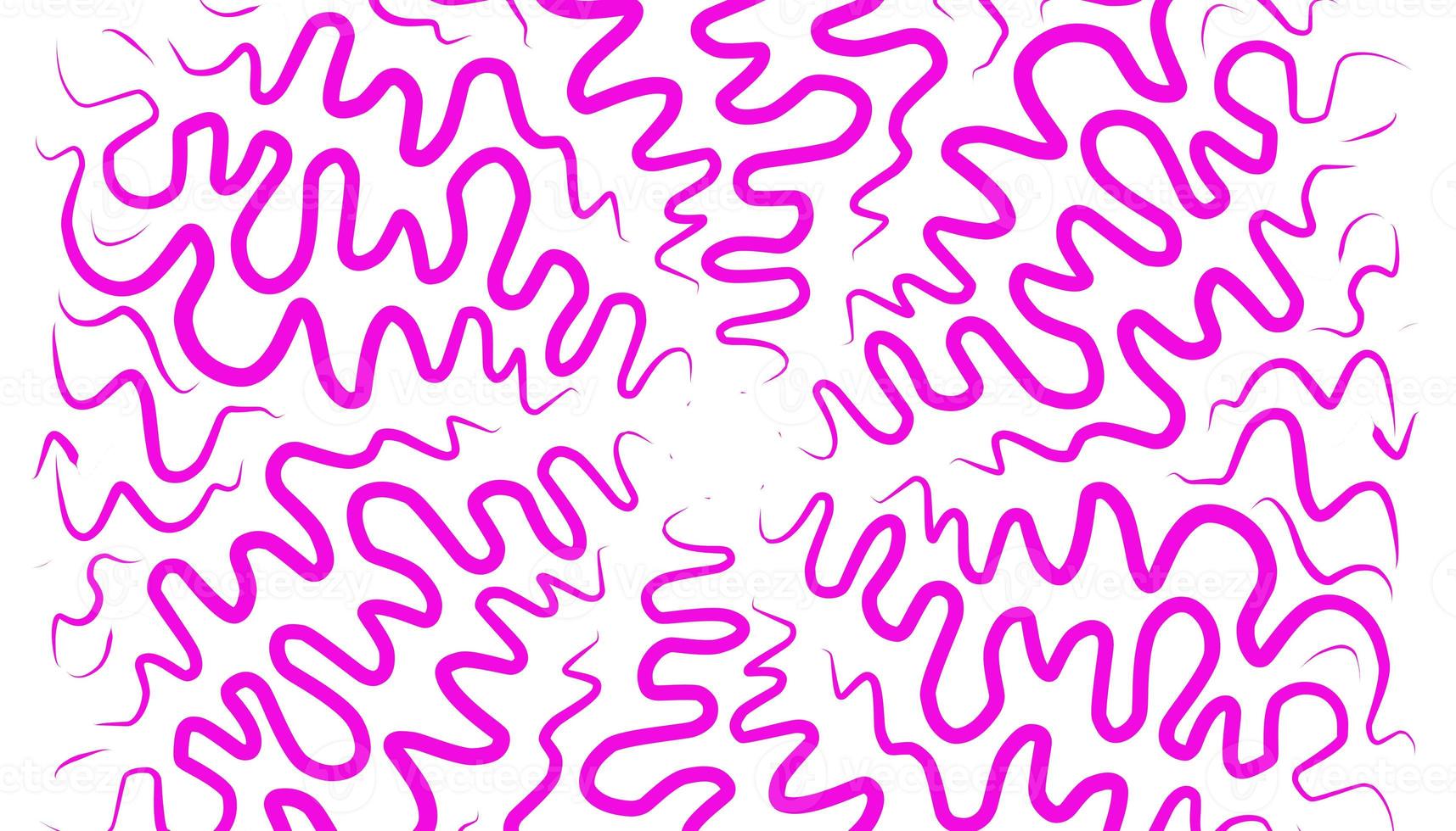 Abstract background with random purple doodles photo