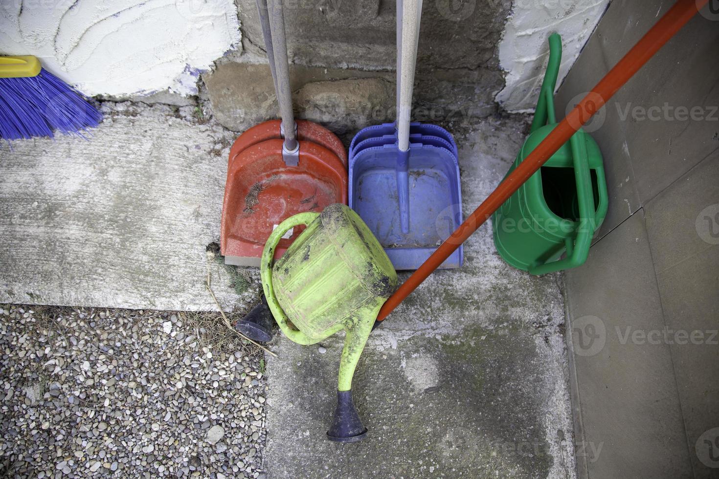 Garden watering can photo