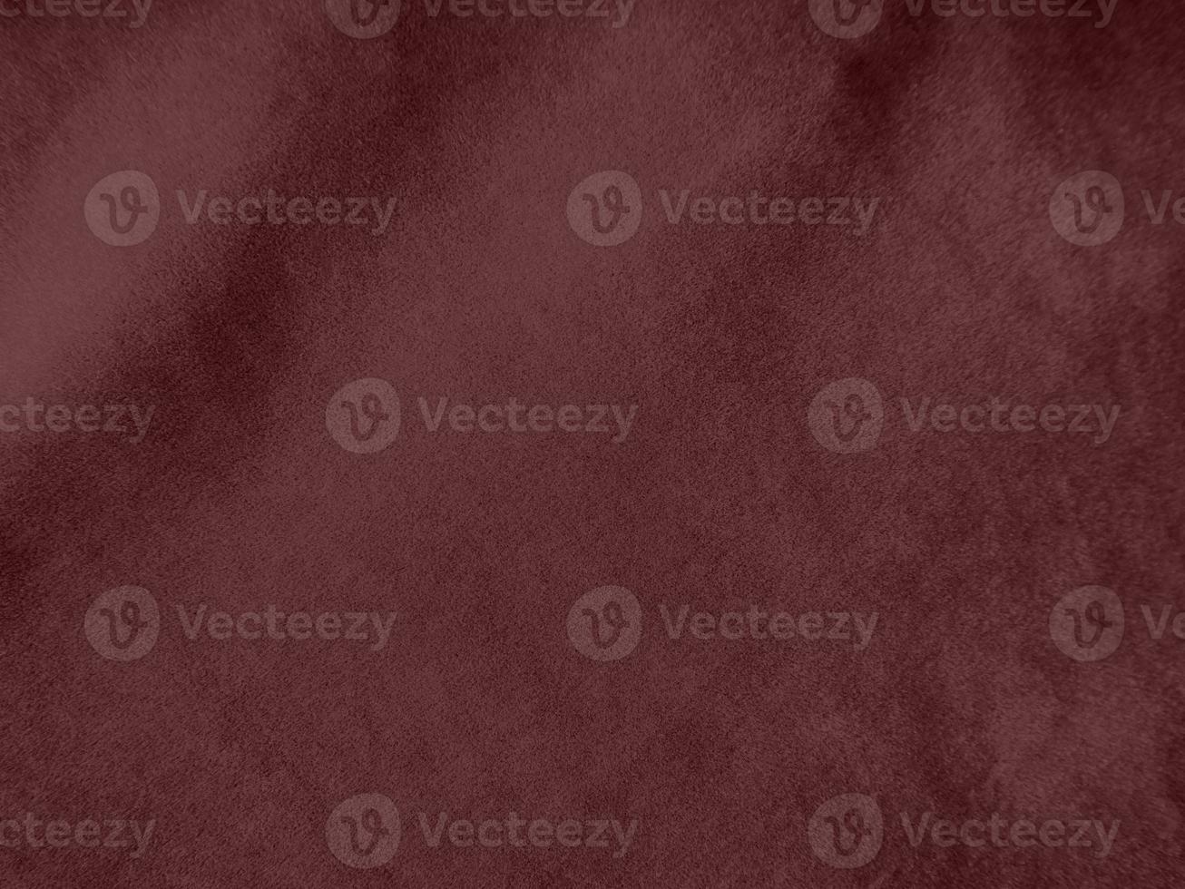 Winter Berry color dark red velvet fabric texture used as background. red fabric background of soft and smooth textile material. There is space for text. photo