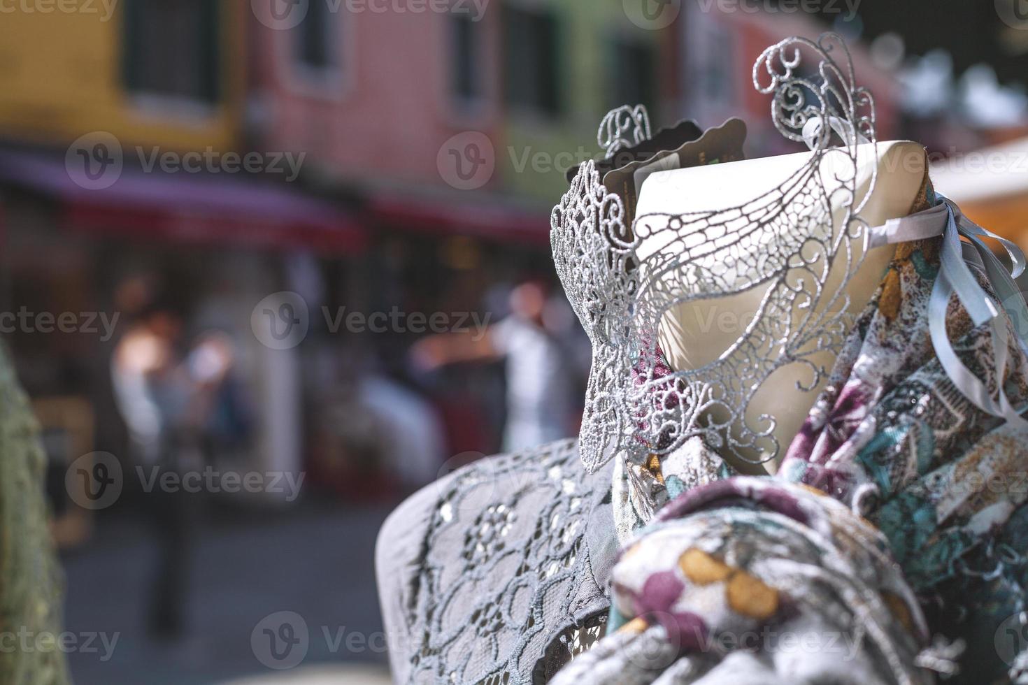 Venice carnival mask photo