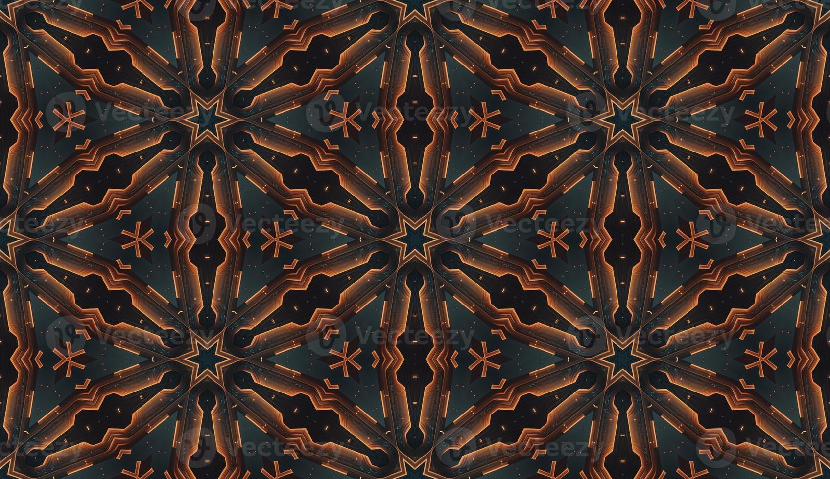 Geometric Pattern Seamless Background photo