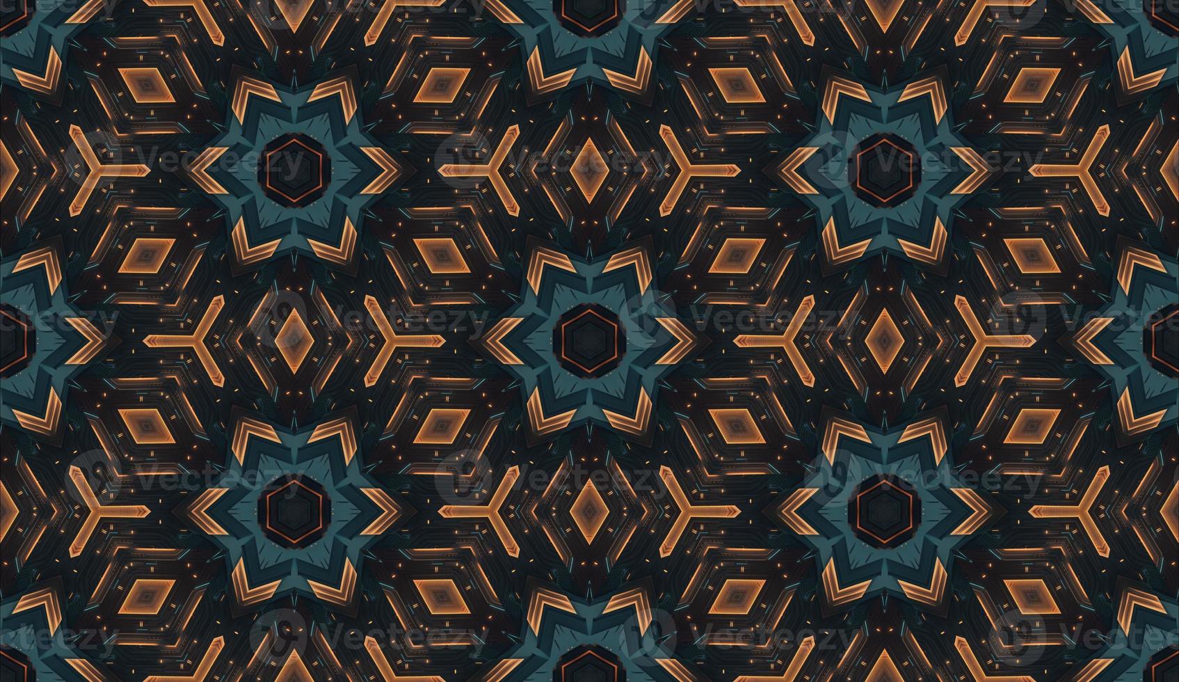 Geometric Pattern Seamless Background photo