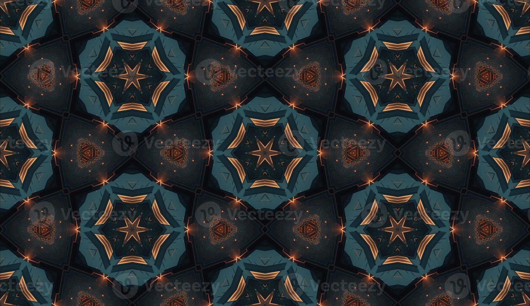 Geometric Pattern Seamless Background photo