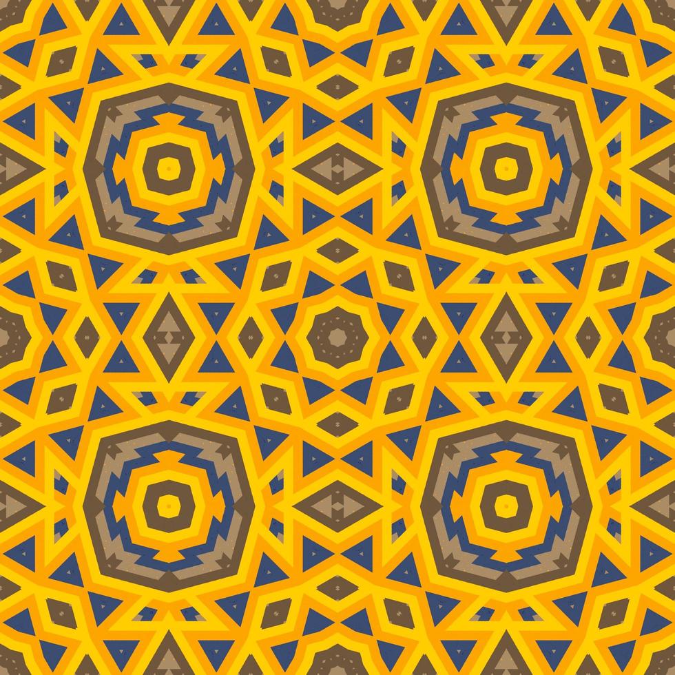 Geometric Abstract Seamless Background Pattern photo