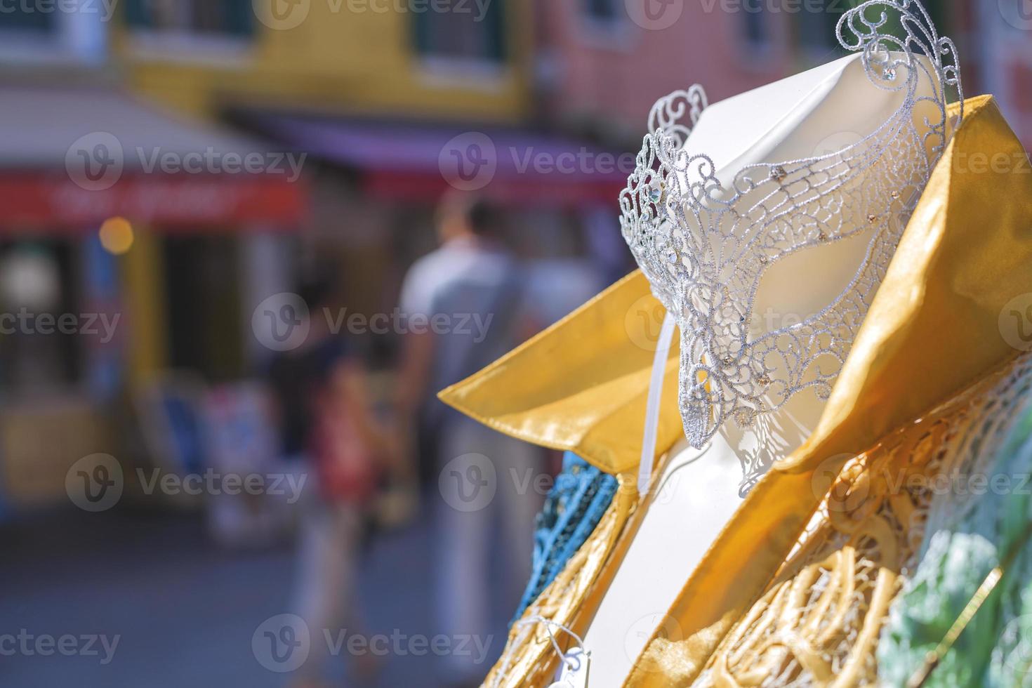 Venice carnival mask photo