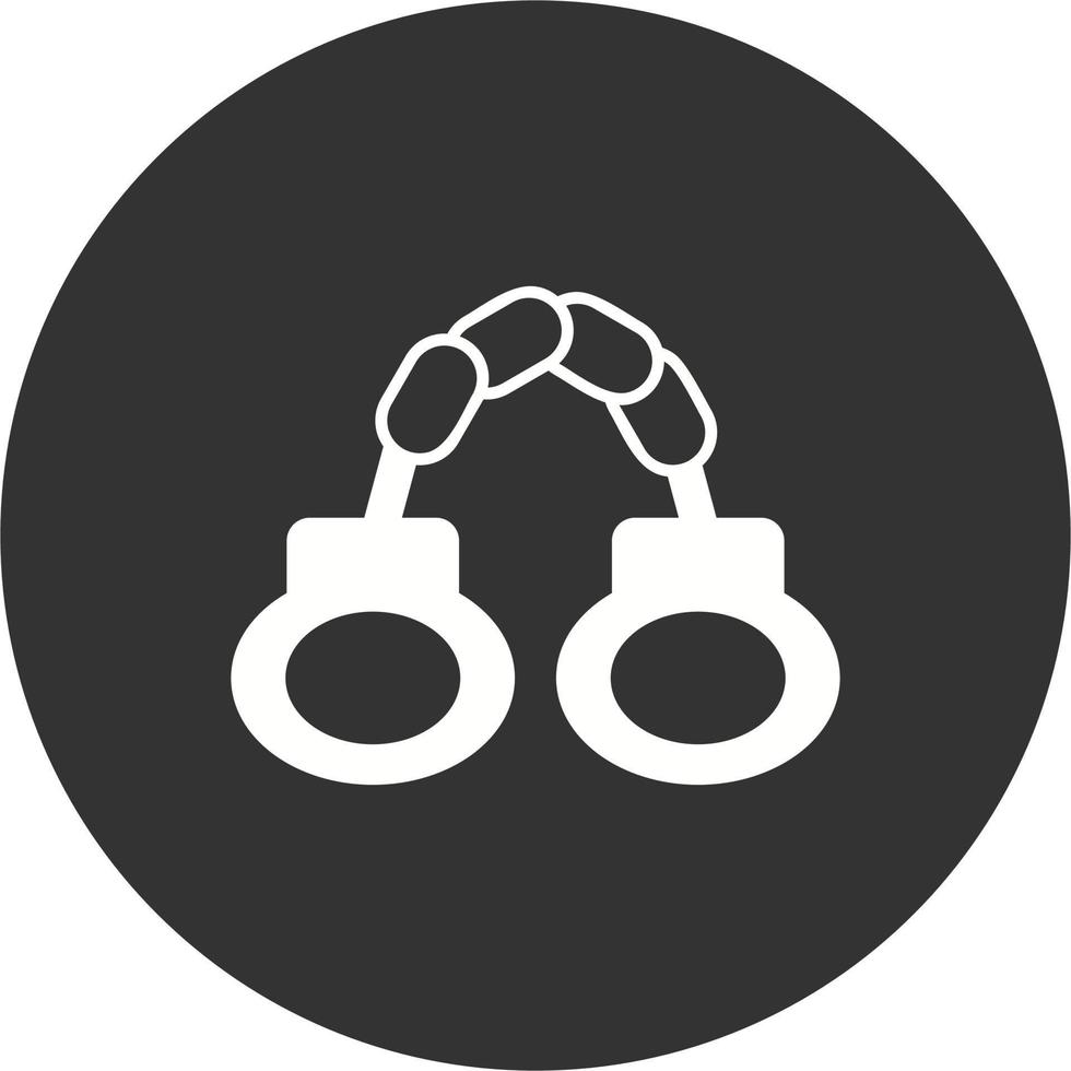 Handcuffs Vector Icon