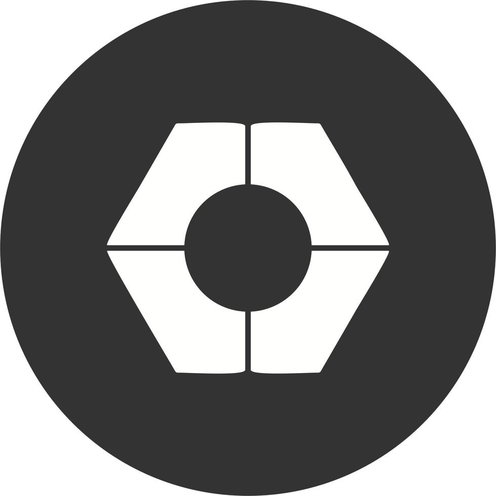 icono de vector de tuerca