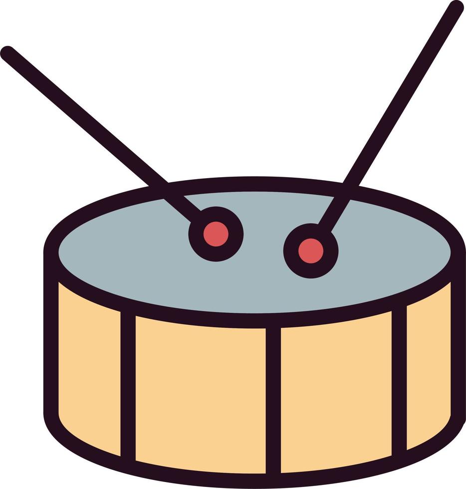 Drum Vector Icon