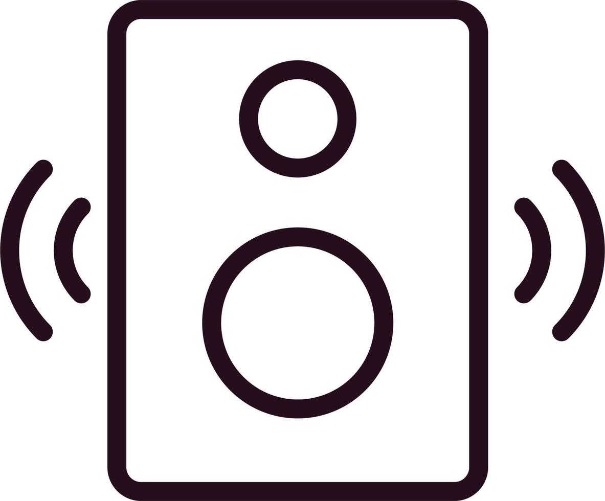 Speaker Vector Icon