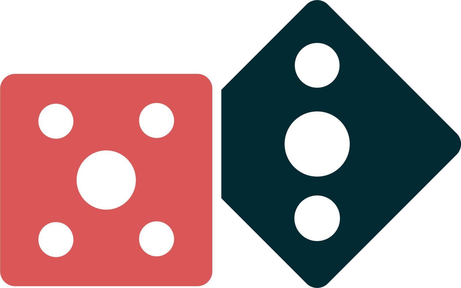 Dices Vector Icon