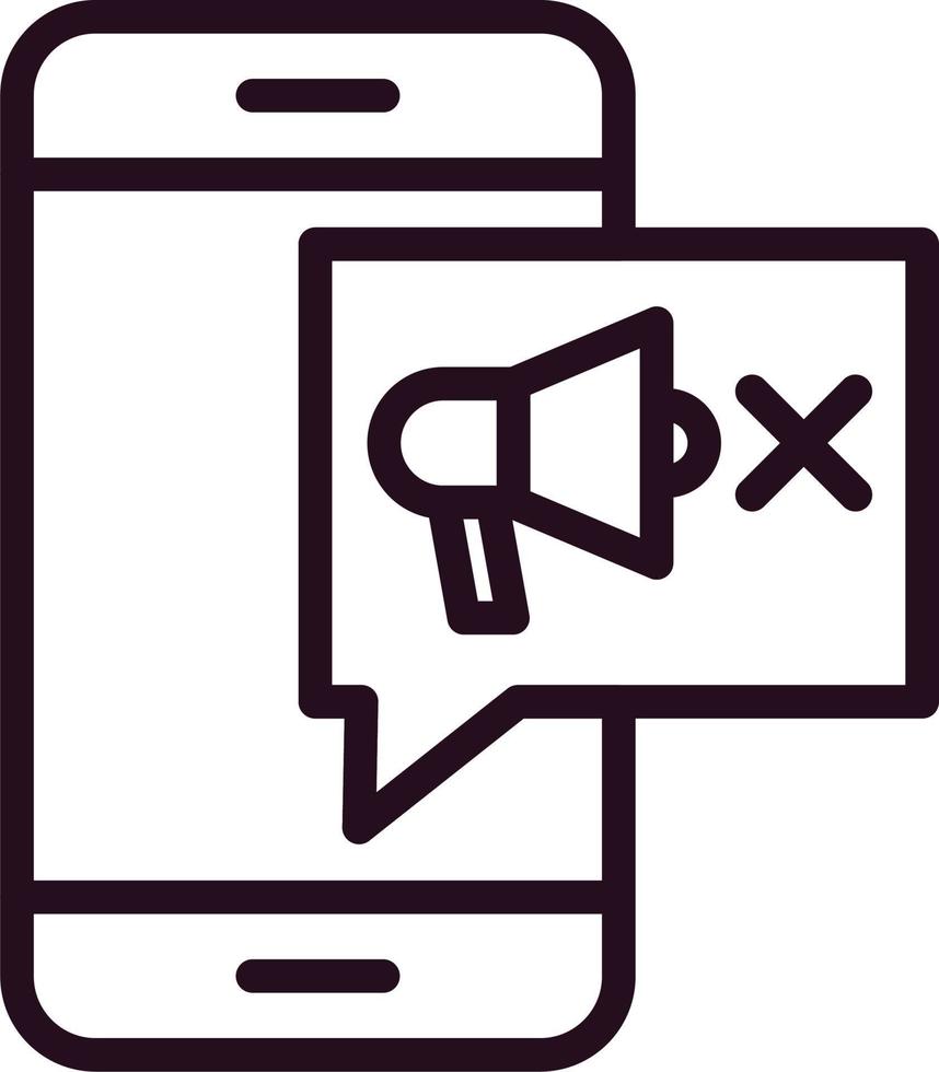 Ad Block Vector Icon
