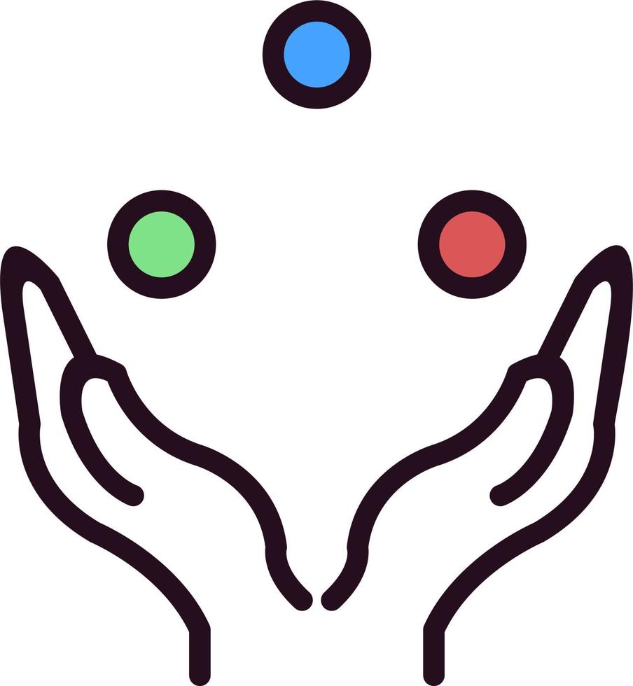Juggling Vector Icon