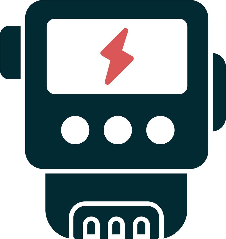 Electric meter Vector Icon