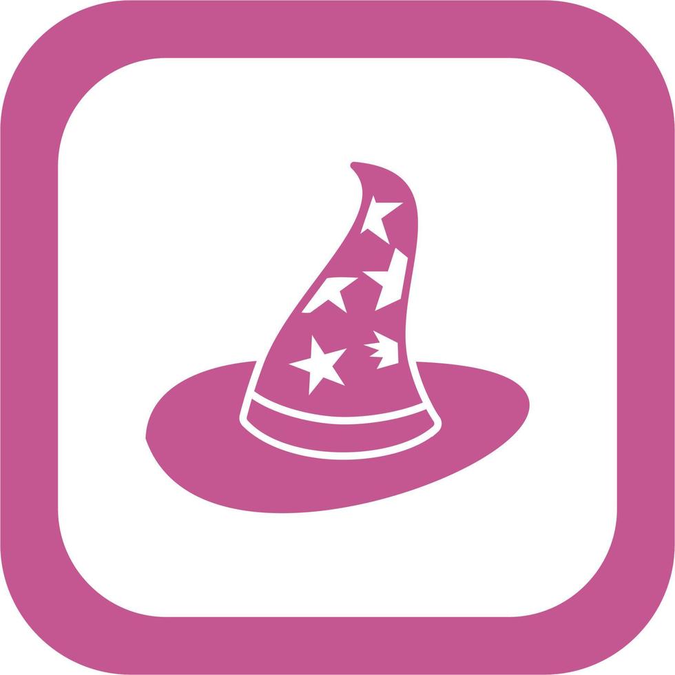 Witch hat Vector Icon