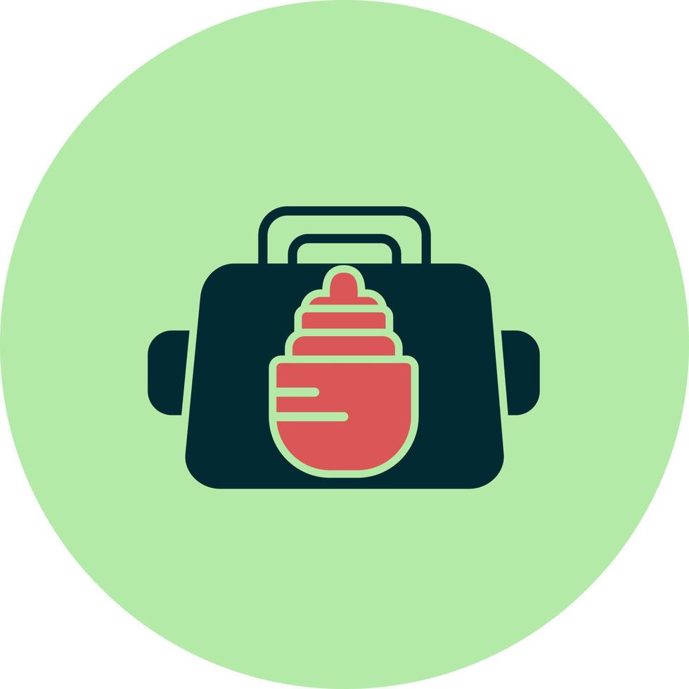 Baby bag Vector Icon