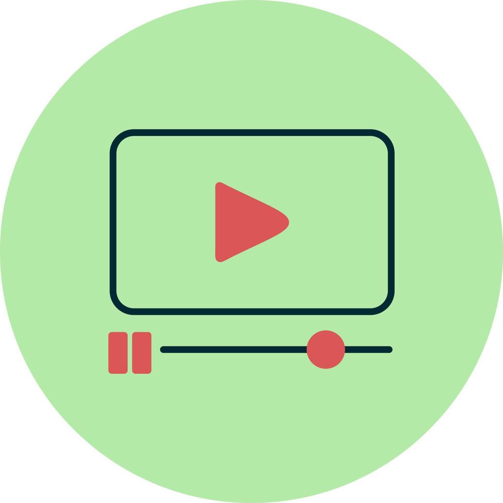 Video player Vector Icon