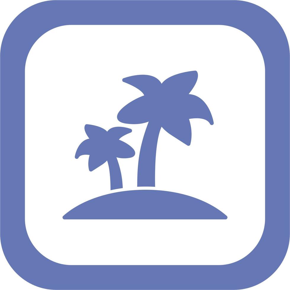 Island Vector Icon