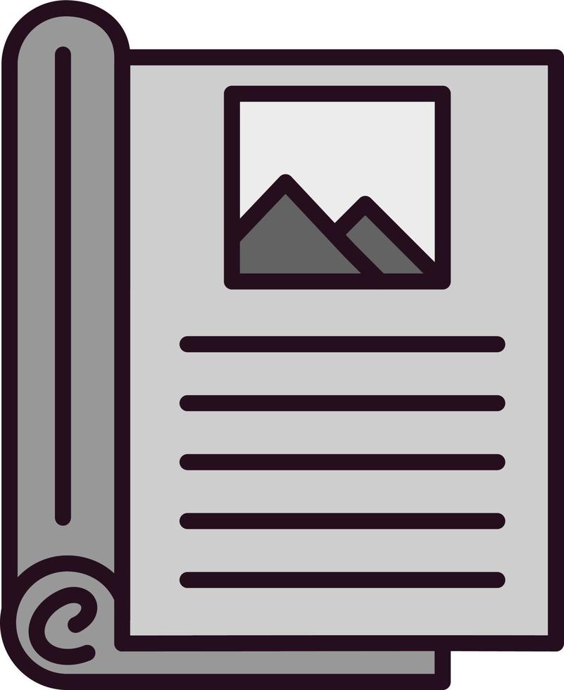 Magazine Vector Icon