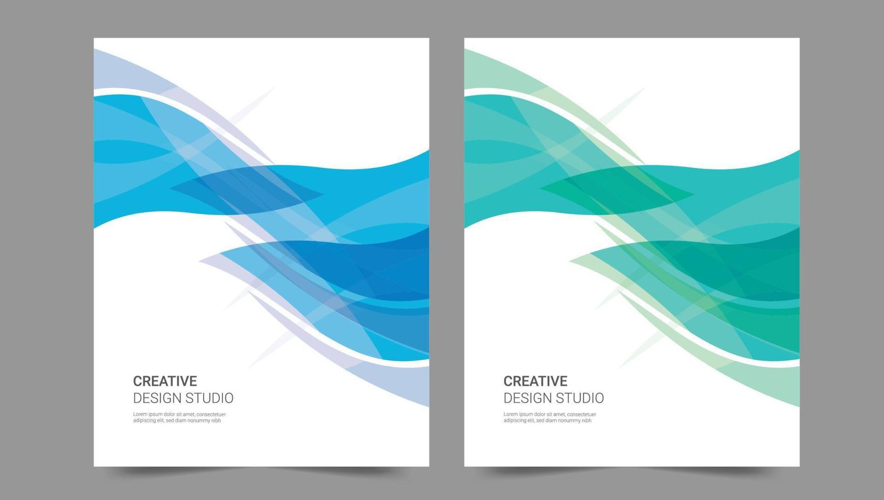 Cover template flyer design vector background