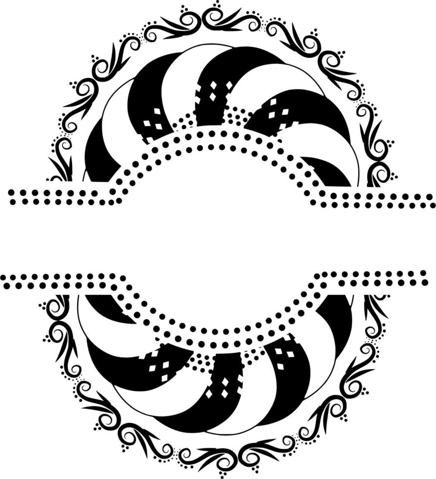Mandala Pattern Design vector