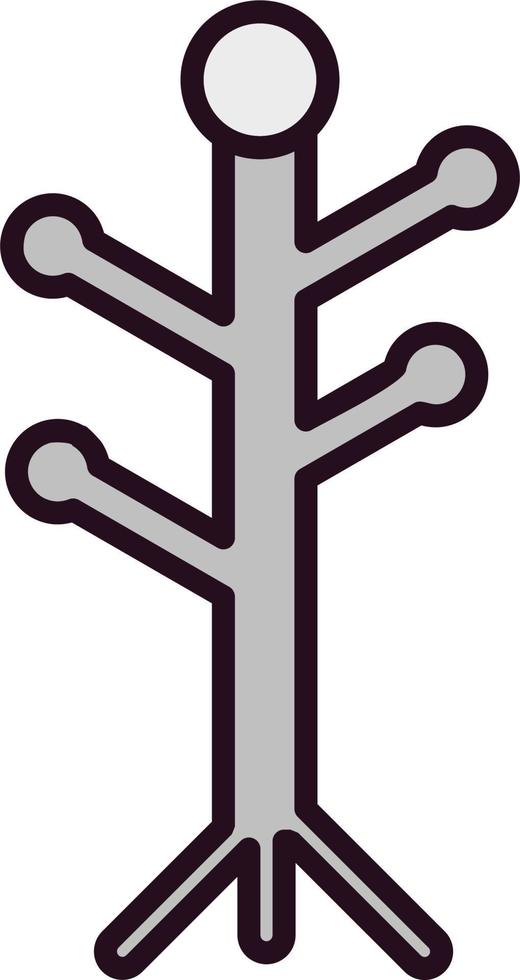 Hat Stand Vector Icon