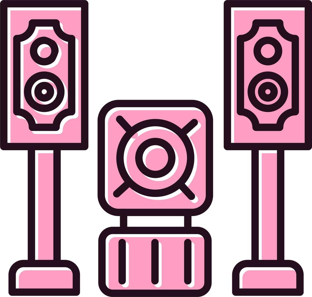Sound system Vector Icon